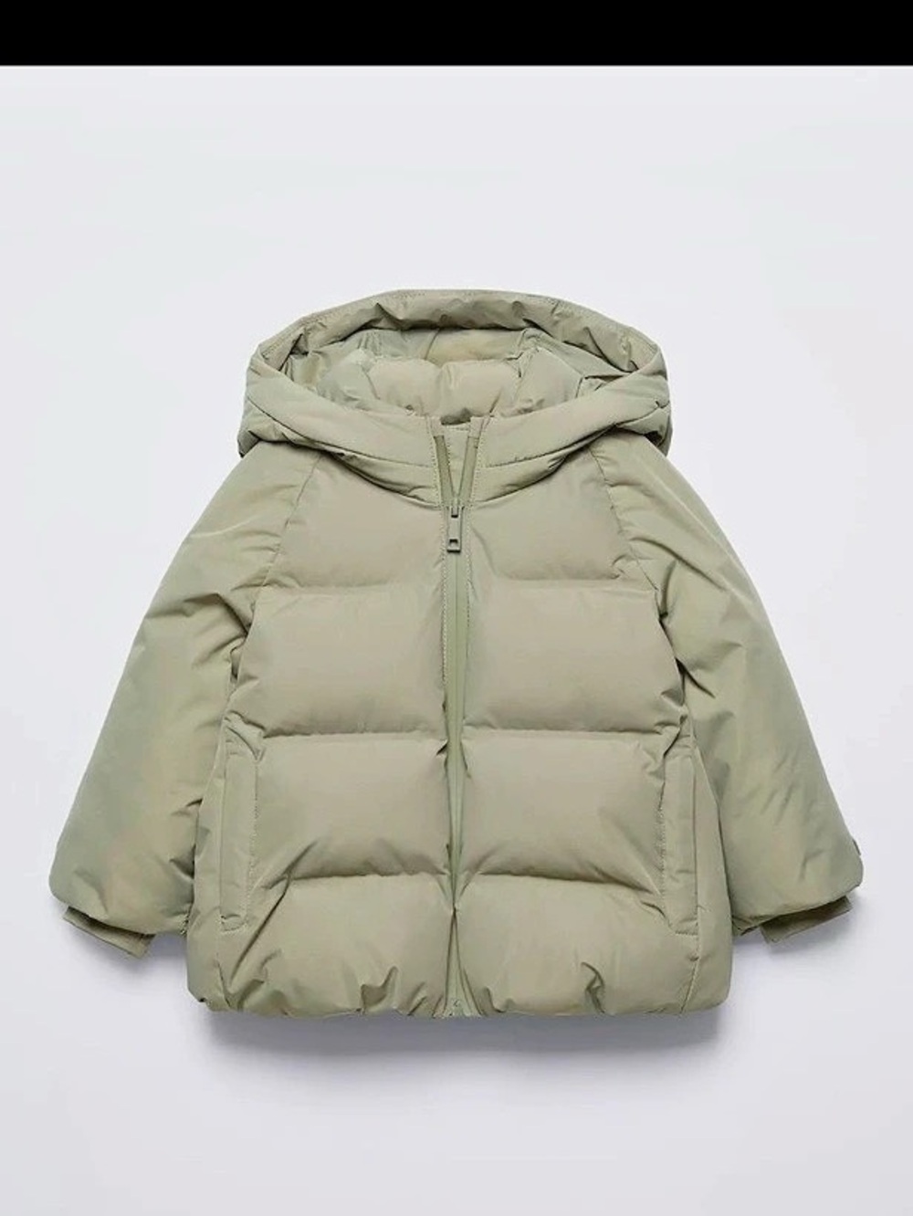 Zara Water Repellent Puffer Jacket Girls/Boys Size 5